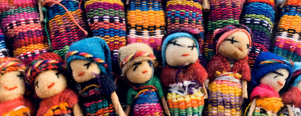 5ô2 24 Super Cute Worry Dolls + 1 Free Guatemalan Fabric Bag Guatemala  Dolls - Mayan - Worry People - Muñecas Quitapenas - Trouble - Anxiety -  (1.5