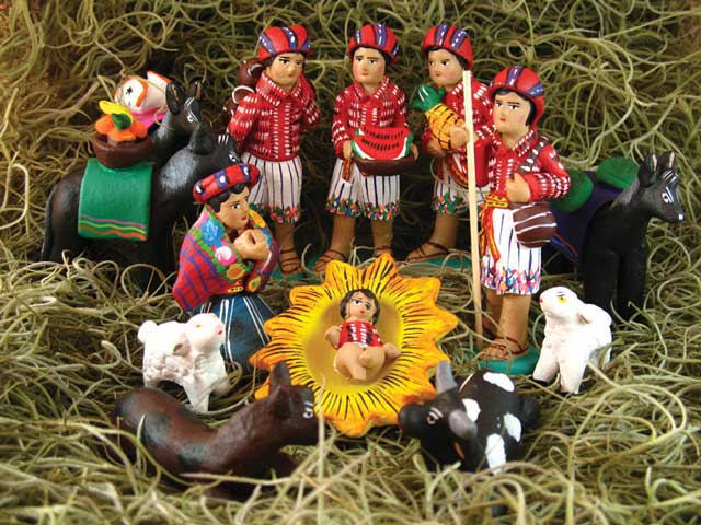 nativity scene guatemala