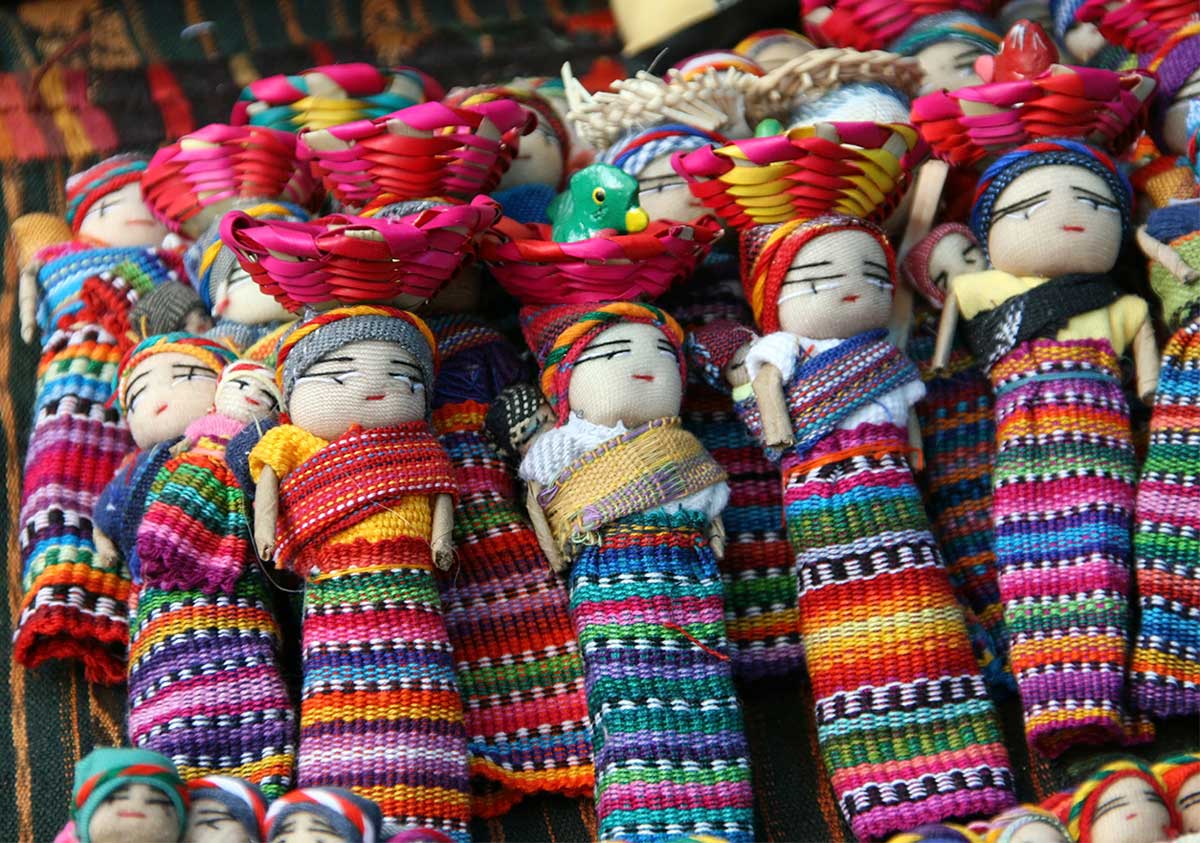 Ten Thousand villages Guatemalan Worry Dolls